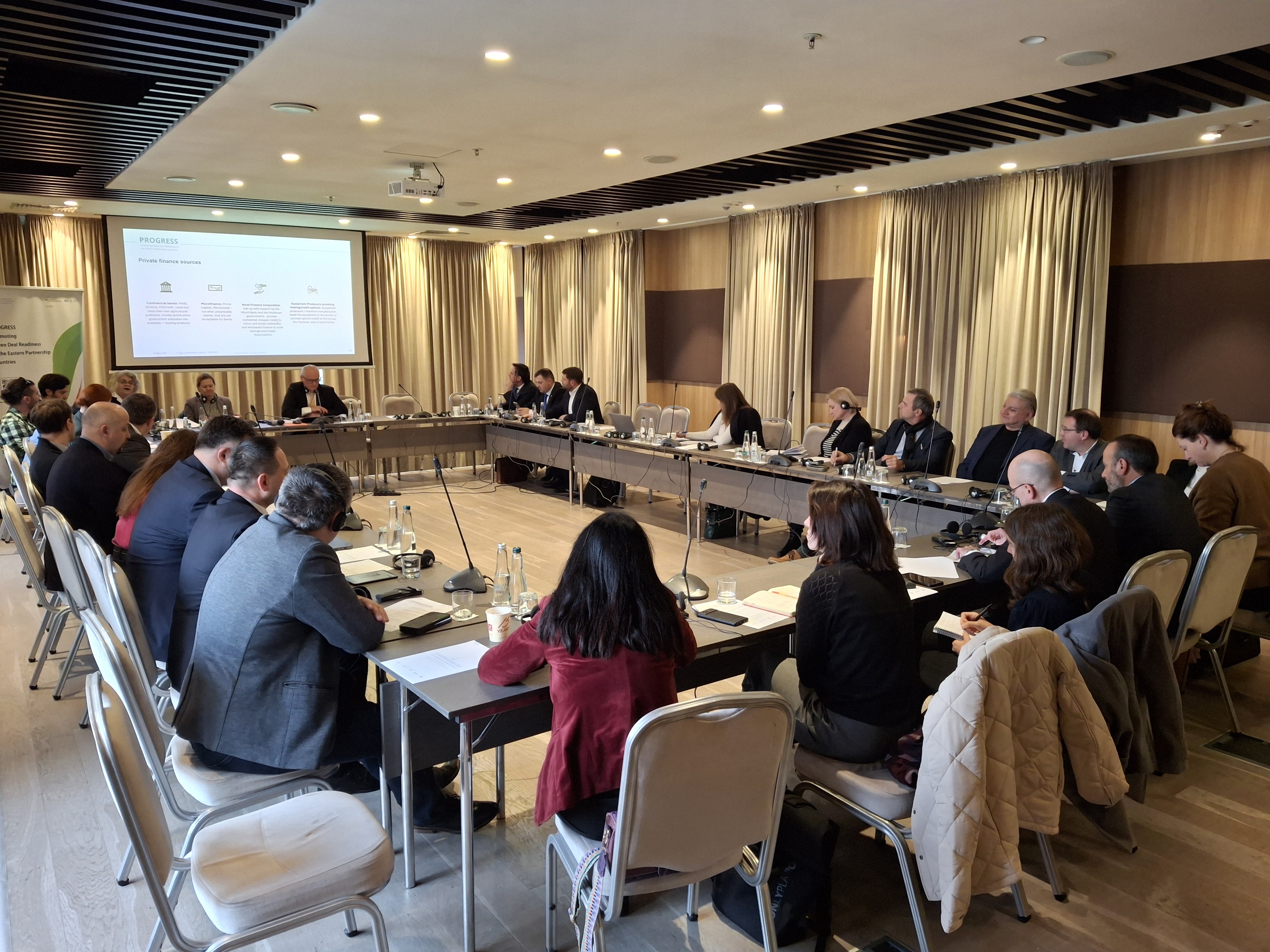 PROGRESS Policy Dialogue on Financing Climate Change Adaptation and Resilience in Agriculture and the Stone Fruits and Nuts Sub-sectors in the Republic of Moldova