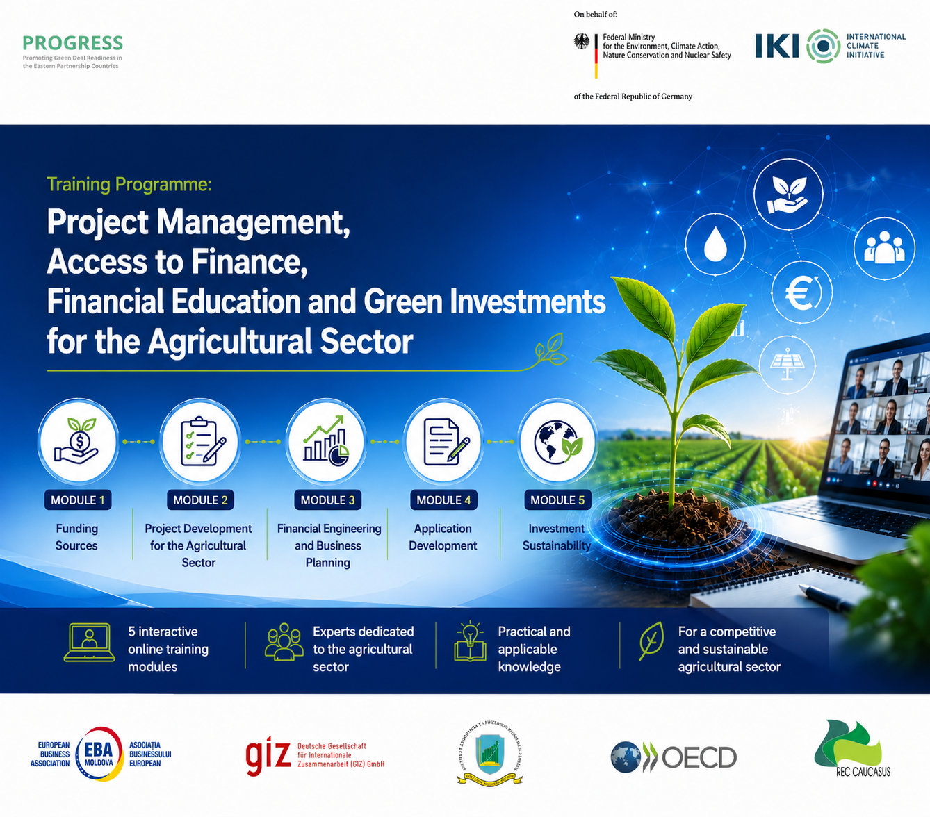 EBA Moldova Strengthens Farmers' Capacities through the PROGRESS Training Programme